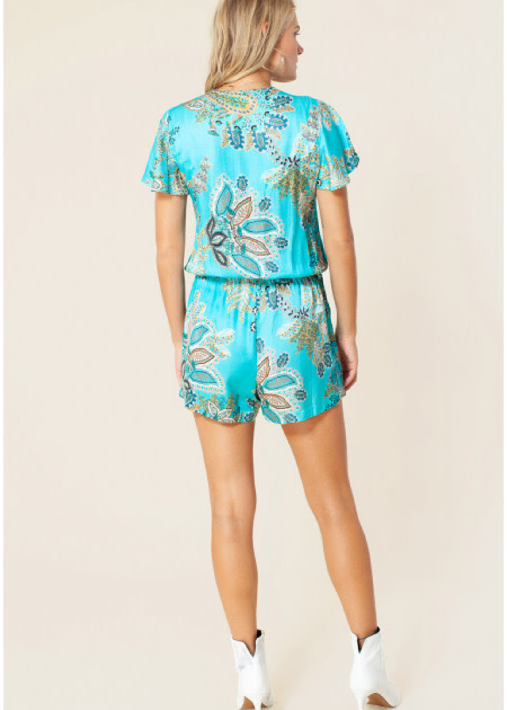 SILK ROMPER