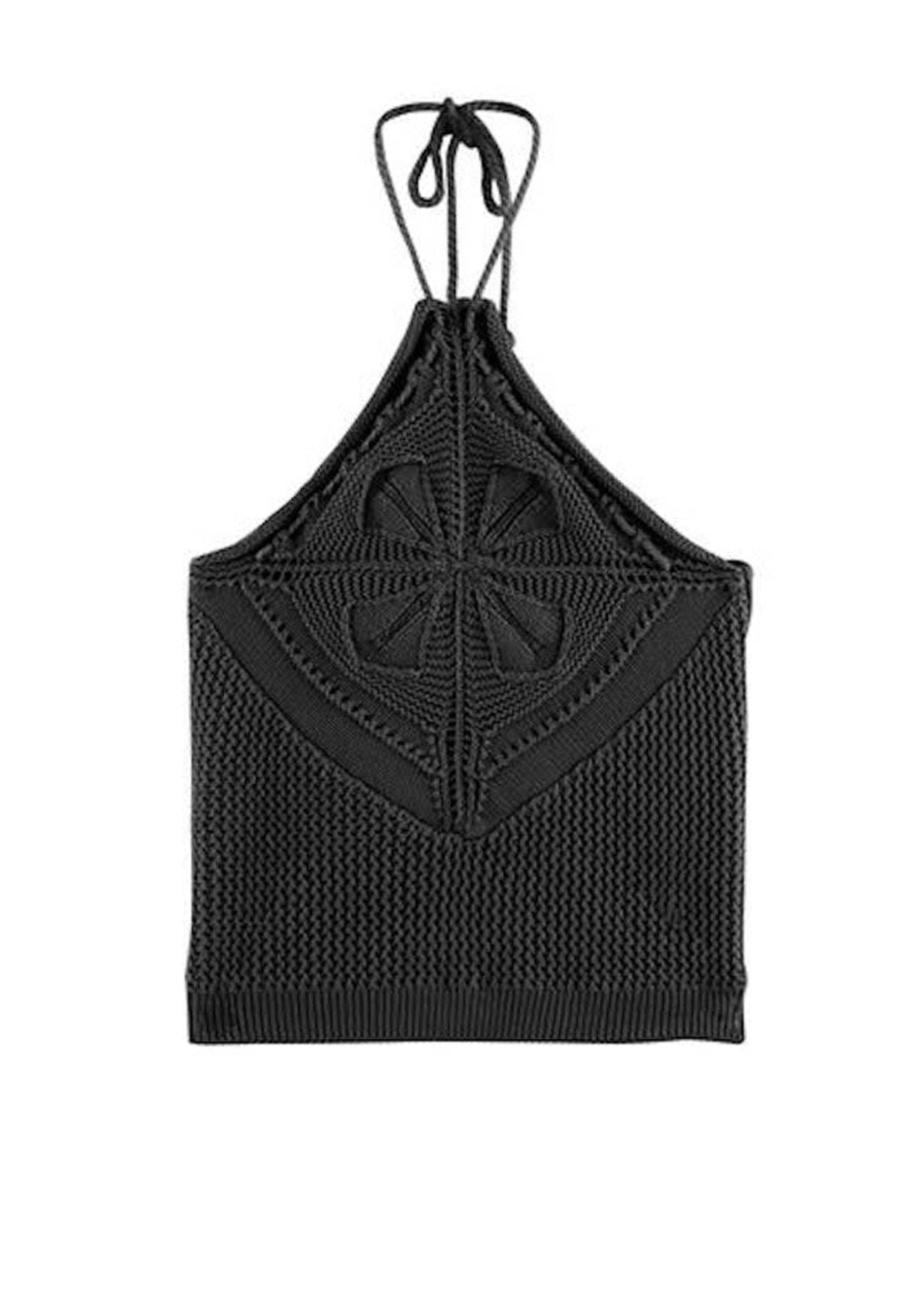 FAUXCHET HALTER TOP