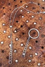 Stainless Needle Gauge Key Ring