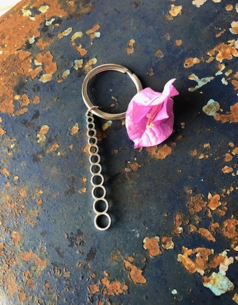 Stainless Needle Gauge Key Ring