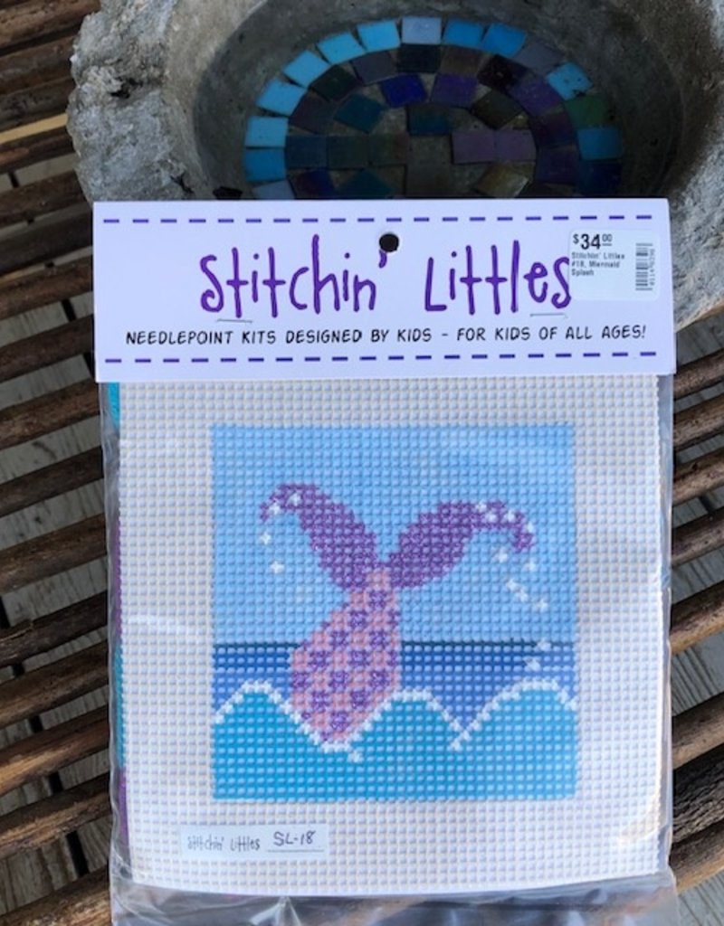 Stitchin' Littles #18, Mermaid Splash
