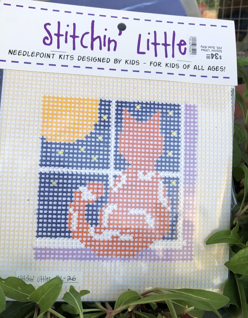 Stitchin' Littles #26, Quiet Kitty