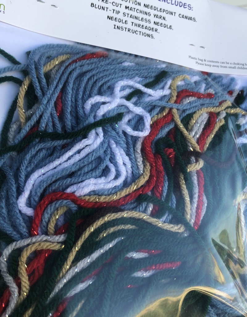 Stitchin' Littles #35, Snowy Christmas