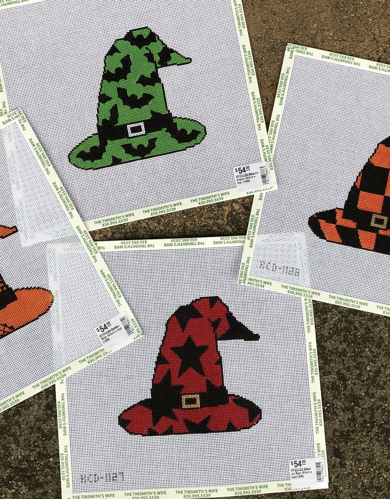 KCD1127 Stars on Red Witch's Hat(18M)