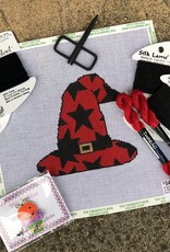 KCD1127 Stars on Red Witch's Hat(18M)