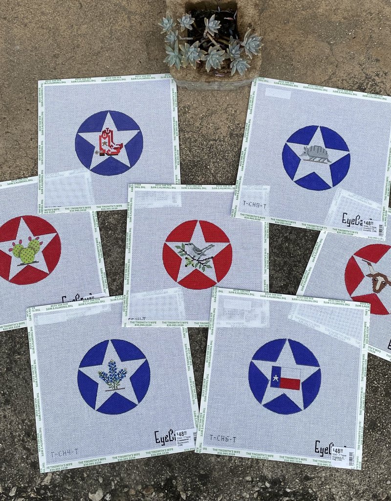 EyeCandy - TCH7-T Texas Ornament #7 - Flag  (18M)