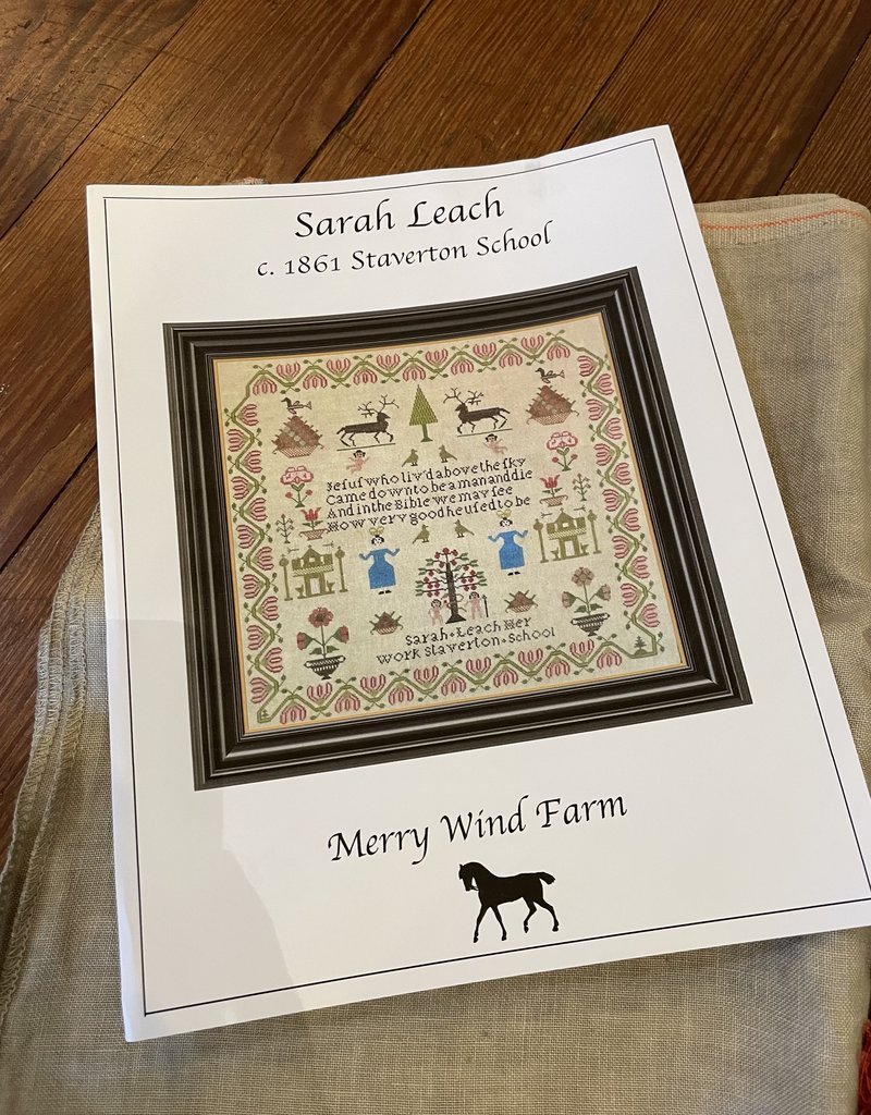 Sarah Leach, 1861 Staverton School (Merry Wind Farm)