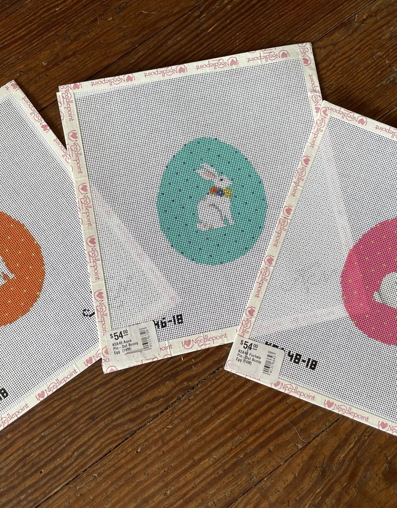 KEA50 Orange Pin-Dot Bunny Egg  (18M)