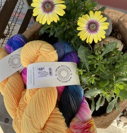Explore the Rainbow April 2022 -  Sock (Quilted & Creamsicle)