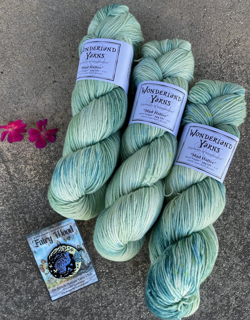 Wonderland March Hare, deSTITCHnation, Literary Realms -Fairy Wood