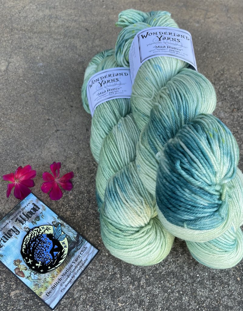 Wonderland March Hare, deSTITCHnation, Literary Realms -Fairy Wood