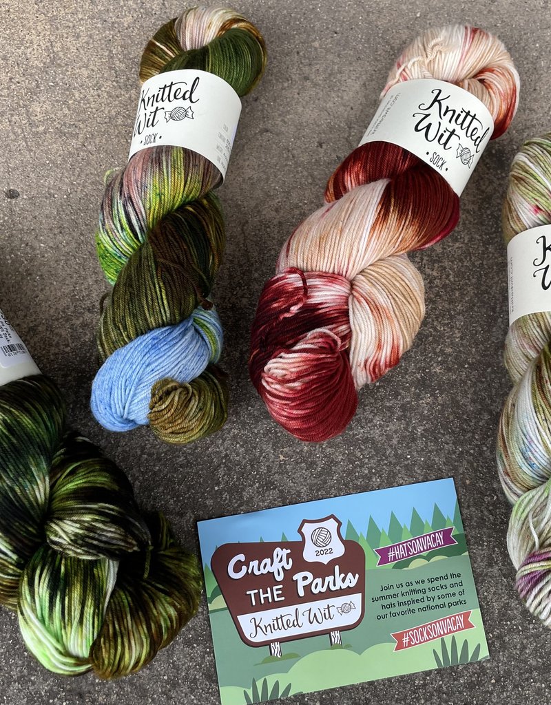 Craft the Parks Knitted Wit Sock:  Grand Portage National Monument