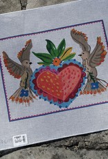 CG-PL-19 Doves with Heart Milagro (13M)