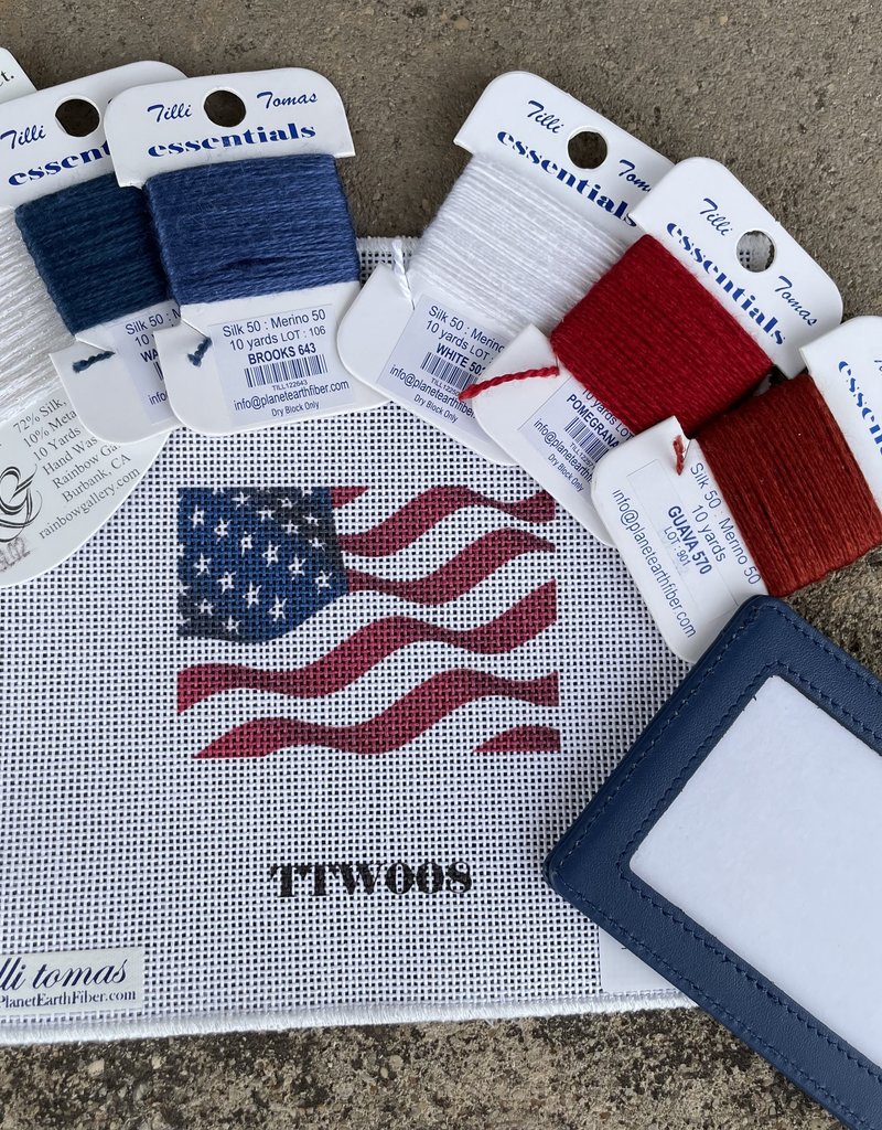 TTW008 USA Flag Insert (18M) - 2x3"