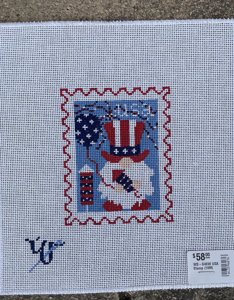 Wipstitch - WS-046W USA Stamp (18M)