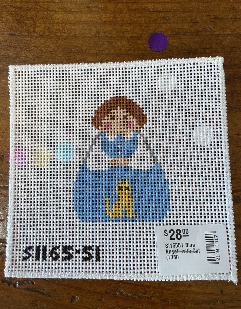 SI16551 Blue Angel  with Cat  (13M)