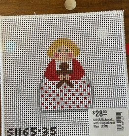 Stitch-Its - SI16535 Angel with Gingerbread Man  (13M)