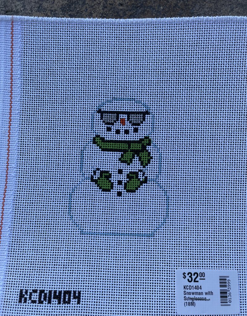 KCD1404 Snowman with Sunglasses  (18M)