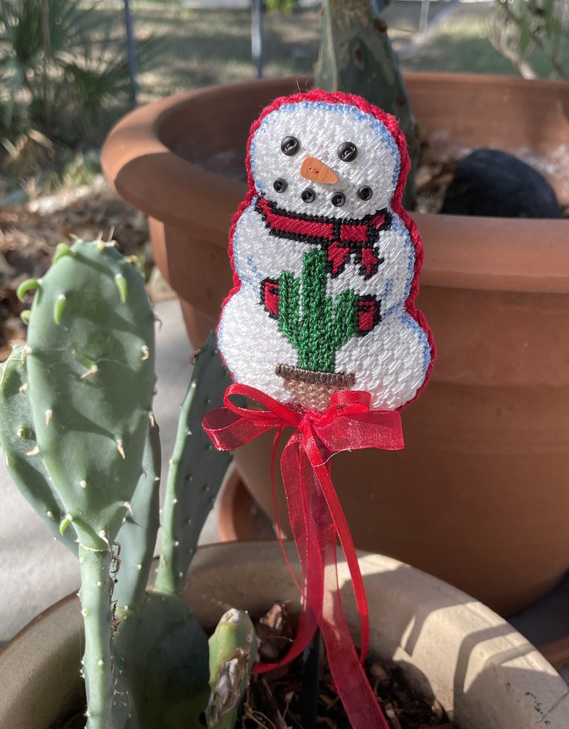 KCD1405 Snowman with Flamingo  (18M)