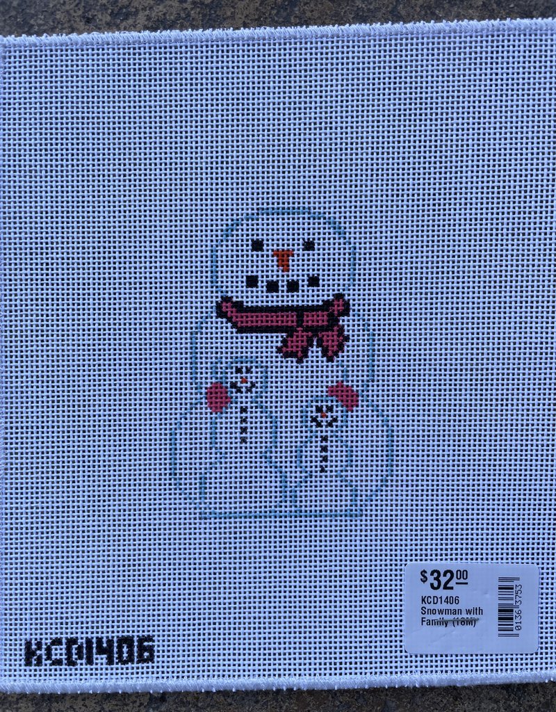 KCD1406 Snowman with Family (18M)