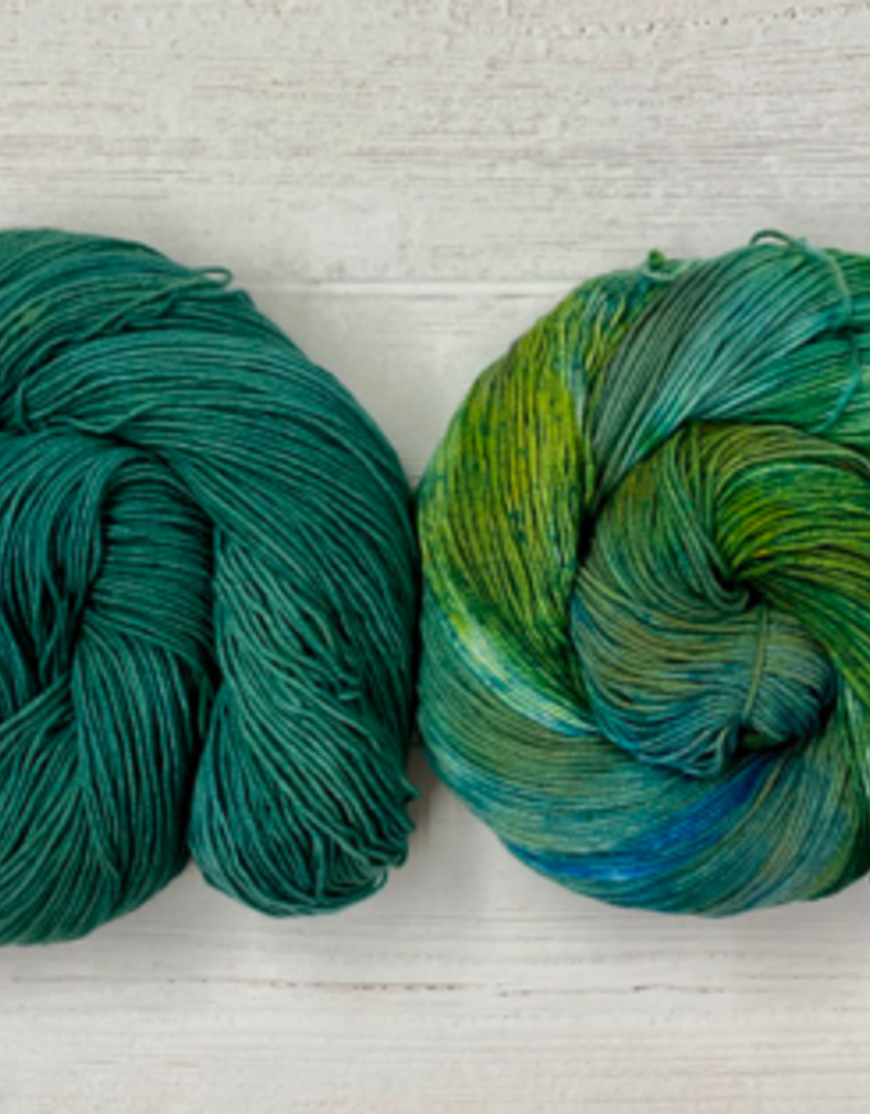 Explore the Rainbow  August 2022 -  Sock (Juniper & Lake Clark)