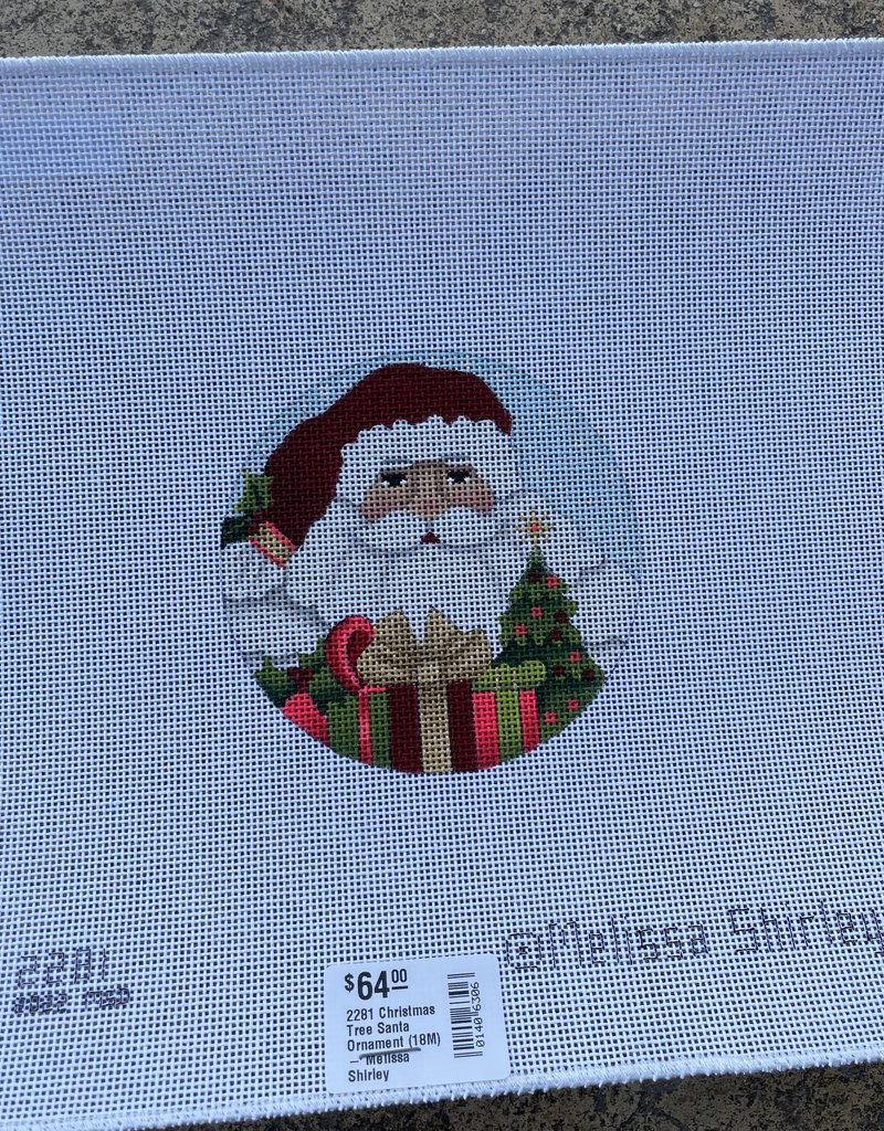 Melissa Shirley - 2281 Christmas Tree Santa Ornament (18M)