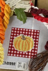KCD2199R Pumpkin on Gingham, Red  (13M)