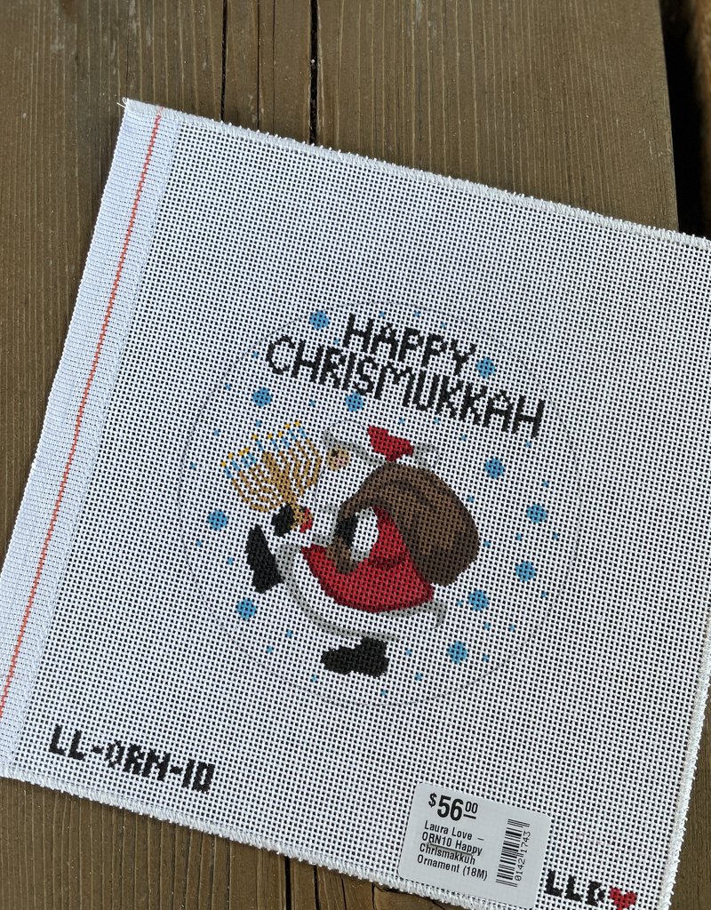 Laura Love - ORN10 Happy Chrismakkuh Ornament (18M)