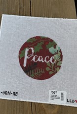 Laura Love - ORN08 Botanical Peace Ornament (18M)