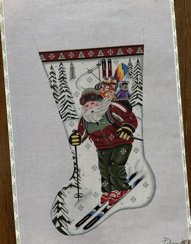 389a Skiing Santa (18M)
