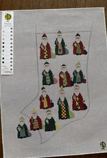 Pippin - Dozen Santas Stocking  (13M)