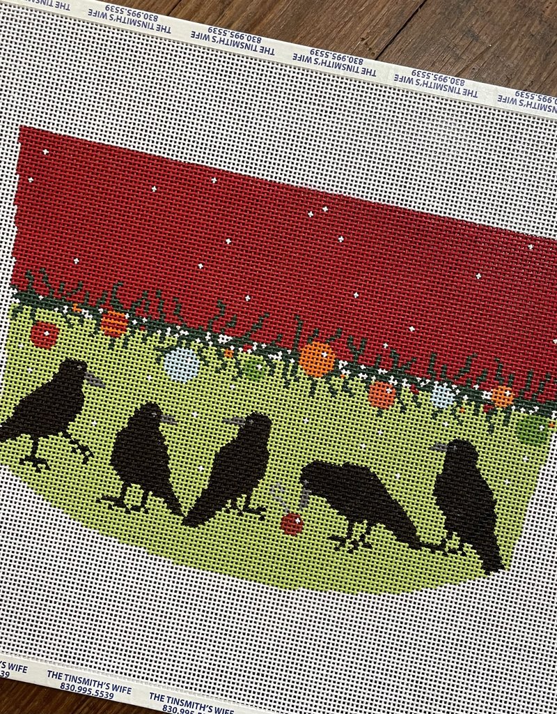 Pippin - P-CH-025 Crows Stocking Cuff (13M)