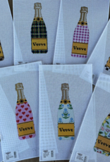CLV004-BP Veuve Bottle, Block Print  (18M)