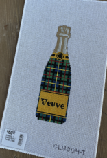 CLV004-T Veuve Bottle, Tartan  (18M)