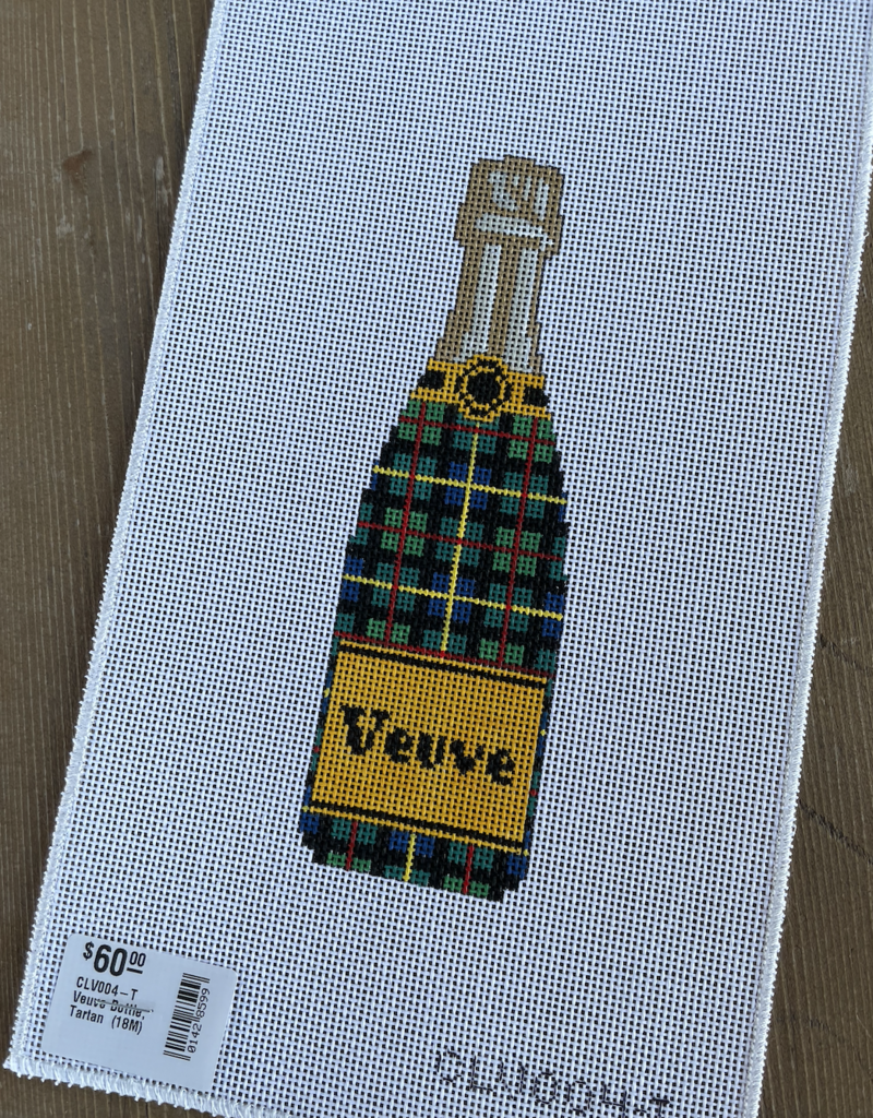 CLV004-T Veuve Bottle, Tartan  (18M)