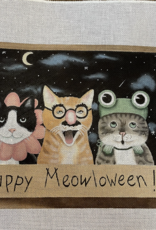 Ginny Diezel - GD-PL16 Happy Meowloween, Cats 18M)    10x825"