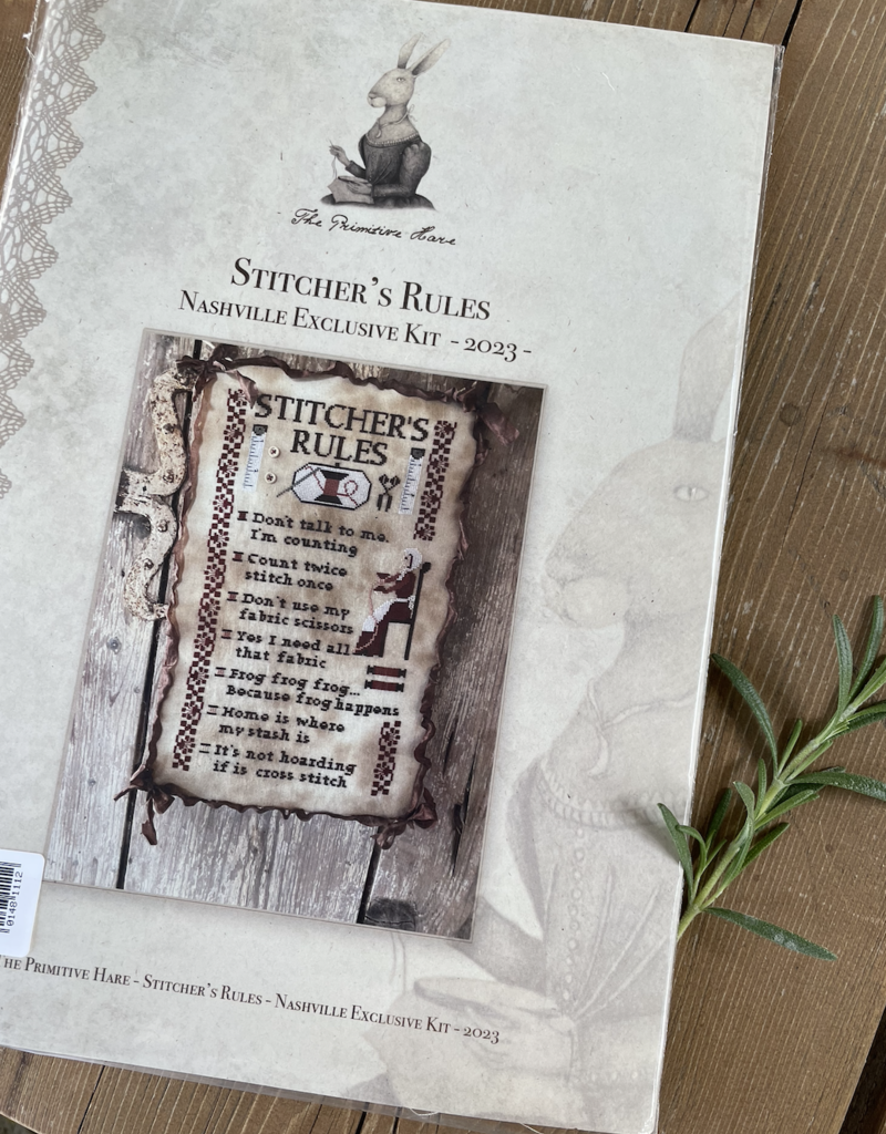 Primitive Hare - Stitchers Rules Kit