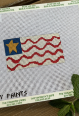 Patty Paints - S194 Little Flag  #4 Waving Stripes (18M)