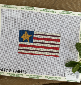 Patty Paints - FC195 Little Flag with Straight Stripe (18M)