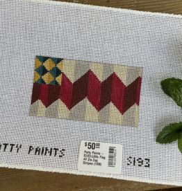 Patty Paints - S193 Little Flag  #2 Zig Zag Stripes (18M)