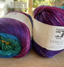 Juniper Moon Cumulus Rainbow #201, Aurora Borealis   (Dark Purple)