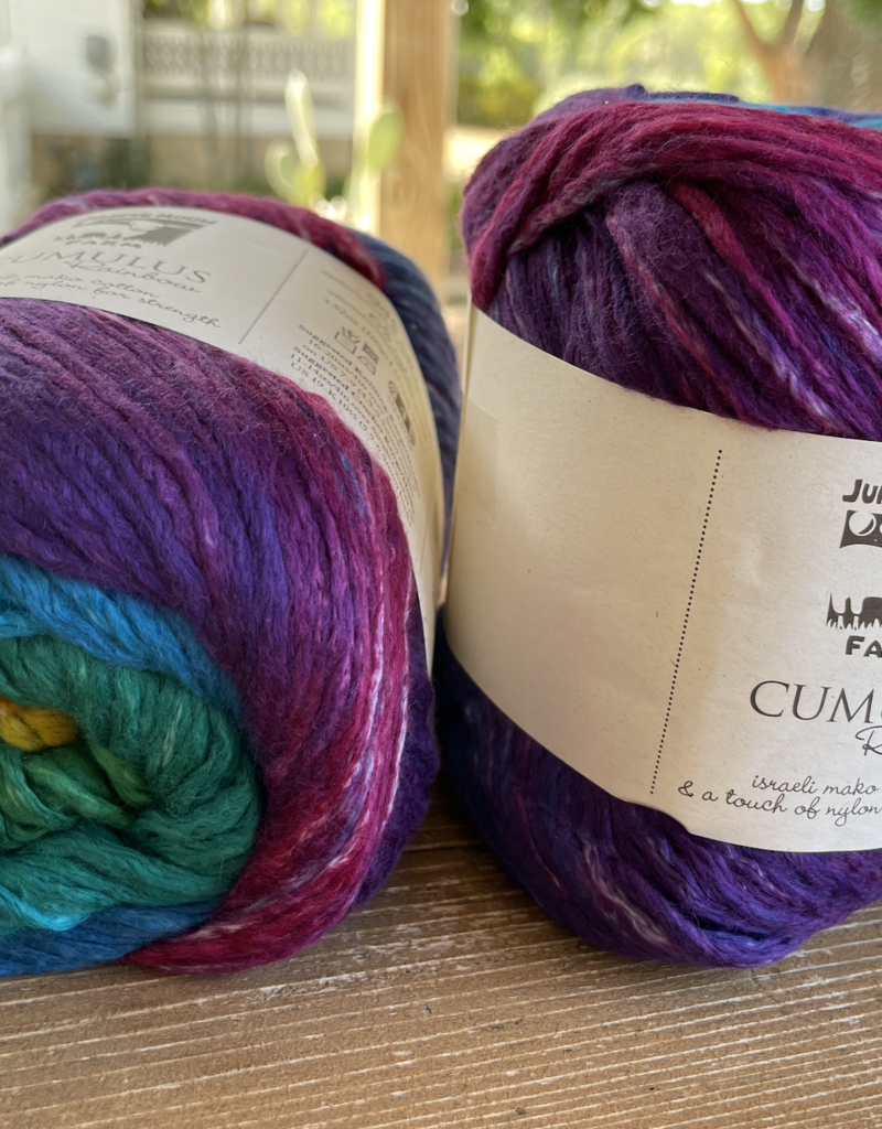 Juniper Moon Cumulus Rainbow #201, Aurora Borealis   (Dark Purple)