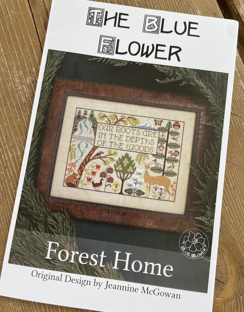 Blue Flower - Forest Home