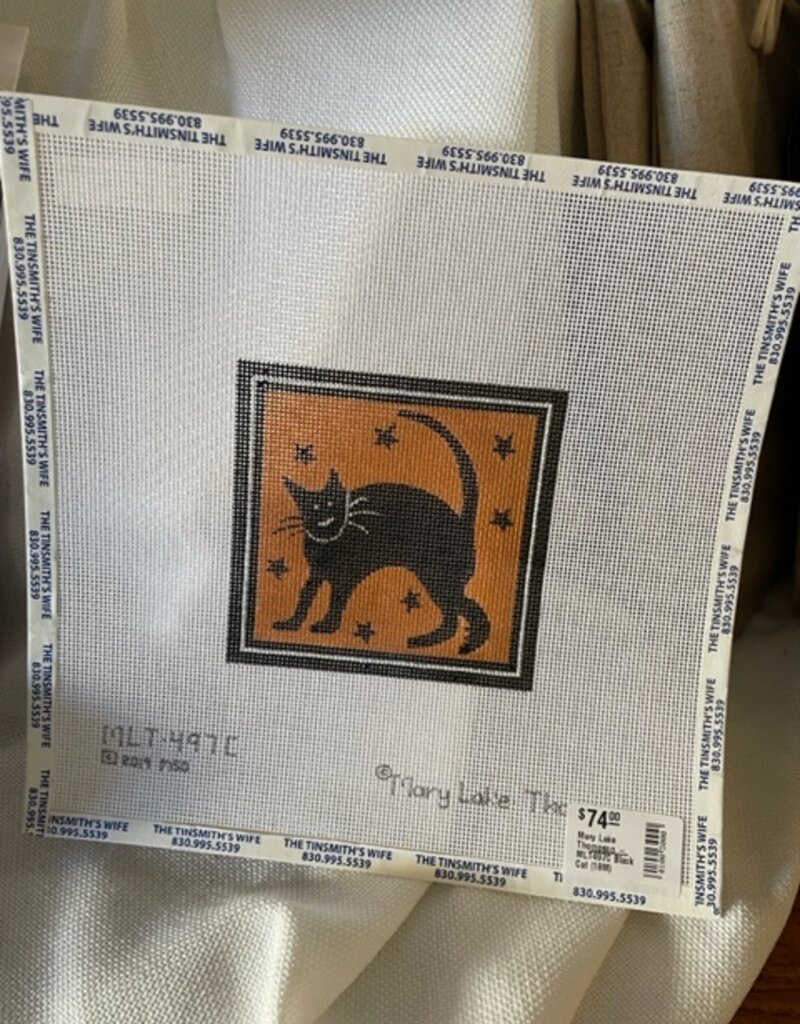 Mary Lake Thompson - MLT497C Black Cat (18M)  4" x 4"