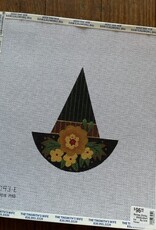 Melissa Shirley - 2093E Witch Hat - Big Gold Flower
