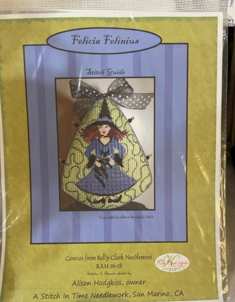 Kelly Clark - KAH16 Felicia Felinus with Stitch Guide (18M)