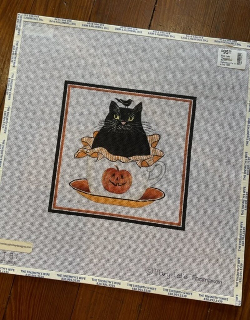 Mary Lake Thompson - MLT87 Halloween Cat in a Cup 18M