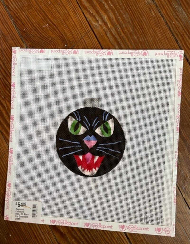 Raymond Crawford HW-11 Black Cat Ornament (18M)
