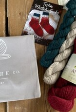 Fibre Co - Festive Mistletoe Sock Kit