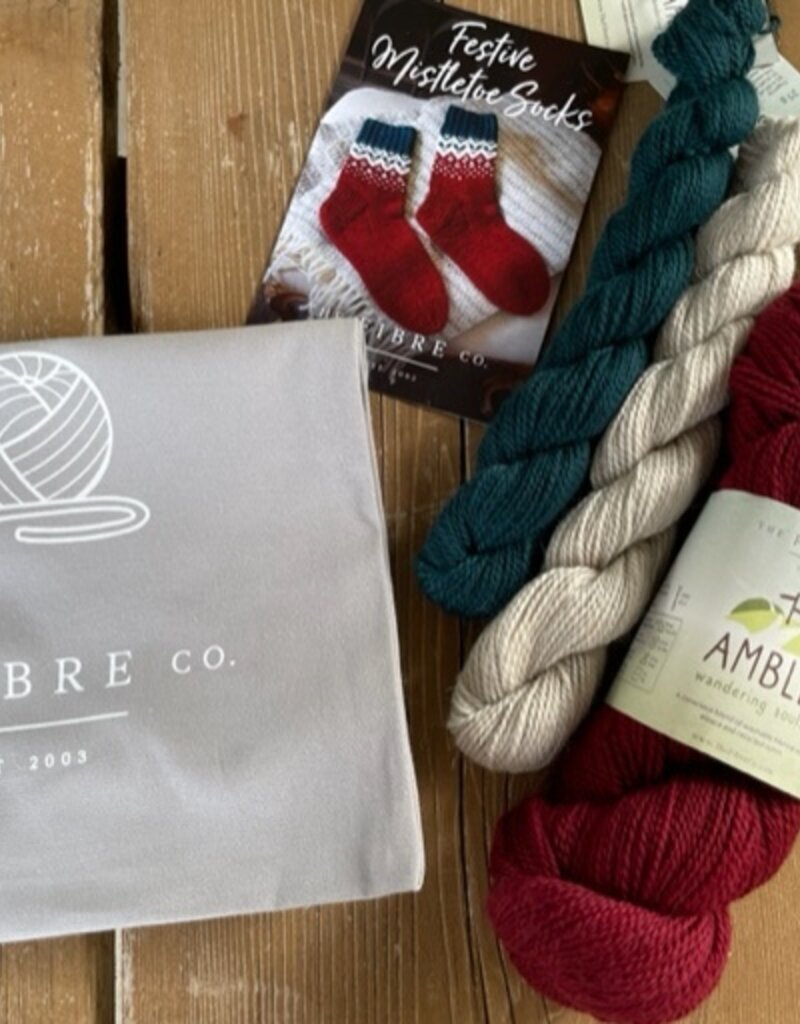 Fibre Co - Festive Mistletoe Sock Kit